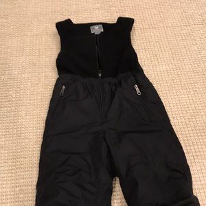 White Sierra ski bibs. Size 7